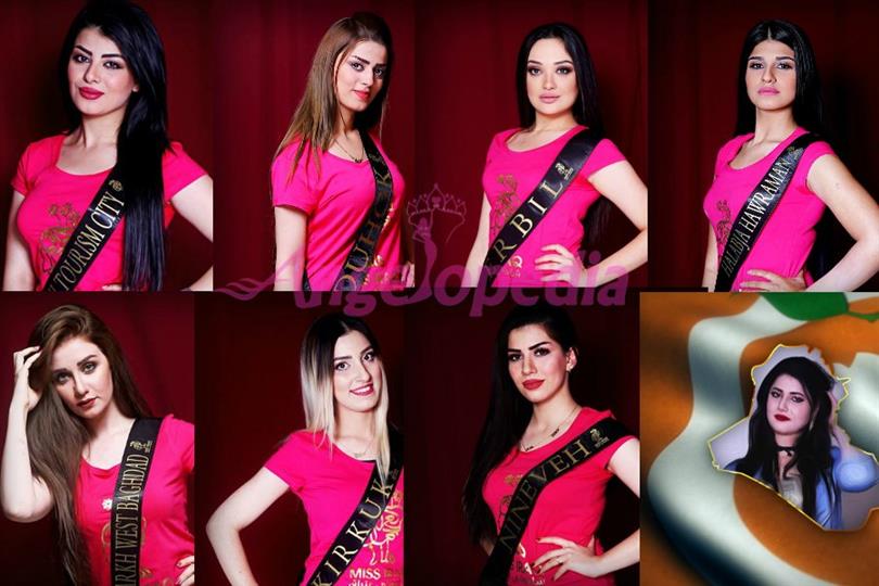 Miss Iraq 2017 Meet the Finalists